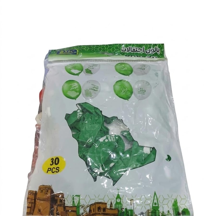 بالونات احتفالات 30بالون أخضر