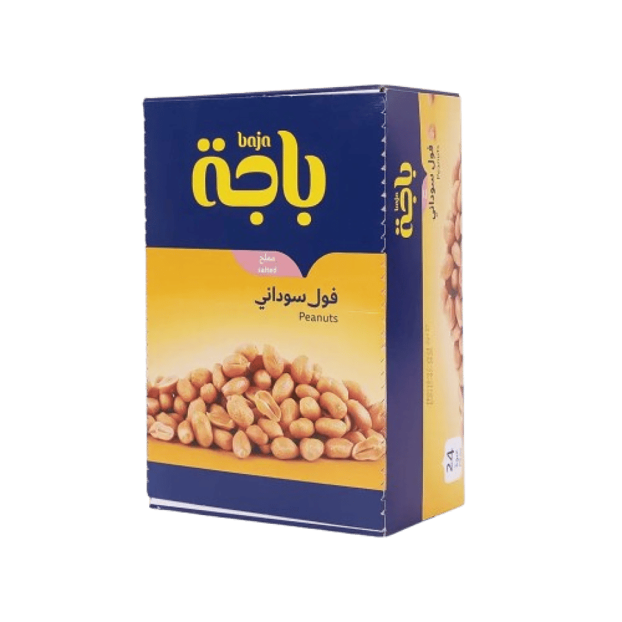 باجة فول سوداني مملح 13جم * 24