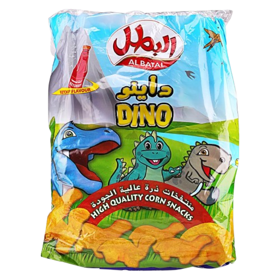 البطل داينو بطعم الكاتشب 15 جم * 20