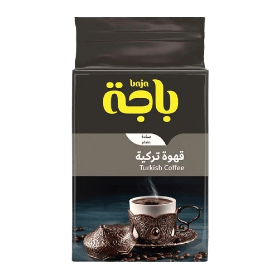 قهوة باجة التركية سادة 200 جرام