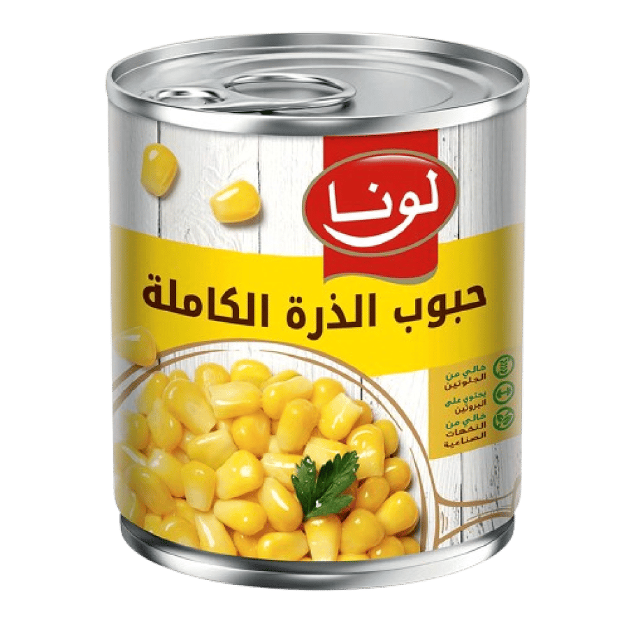 لونا حبوب الذرة الكاملة 185جم