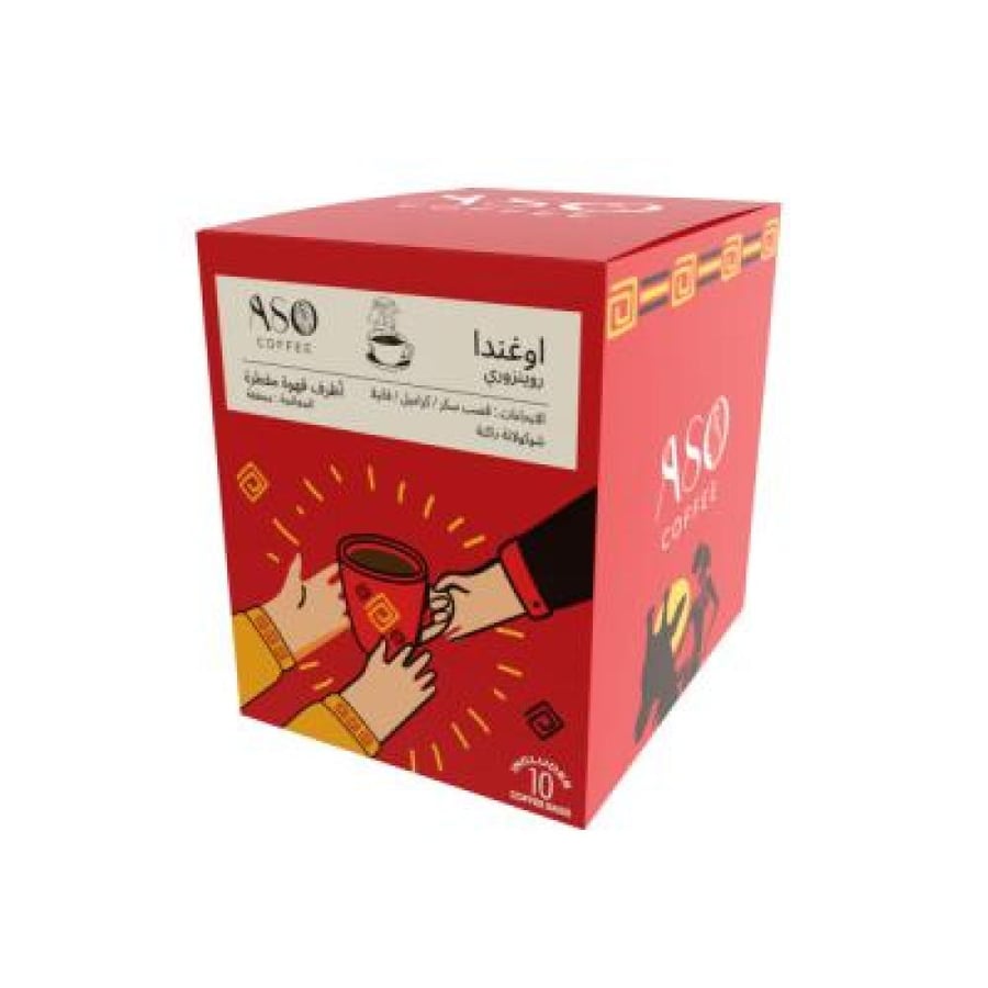 قهوة اوسو المقطرة اوغندا 10 اظرف