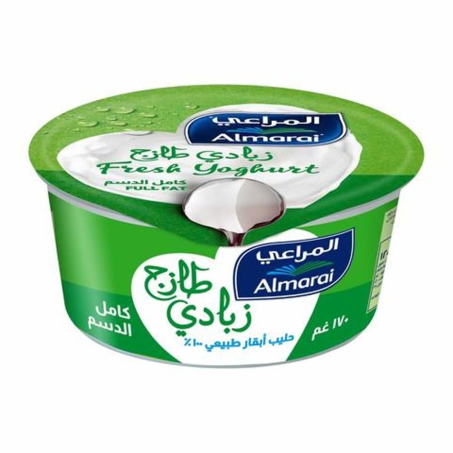 زبادي المراعي كامل الدسم 170 جرام