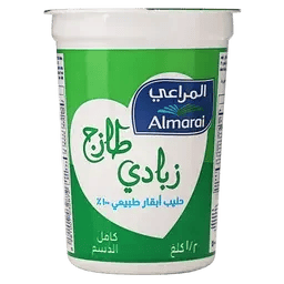 زبادي المراعي كامل الدسم 500 جم بسعر حصري اطلب الان