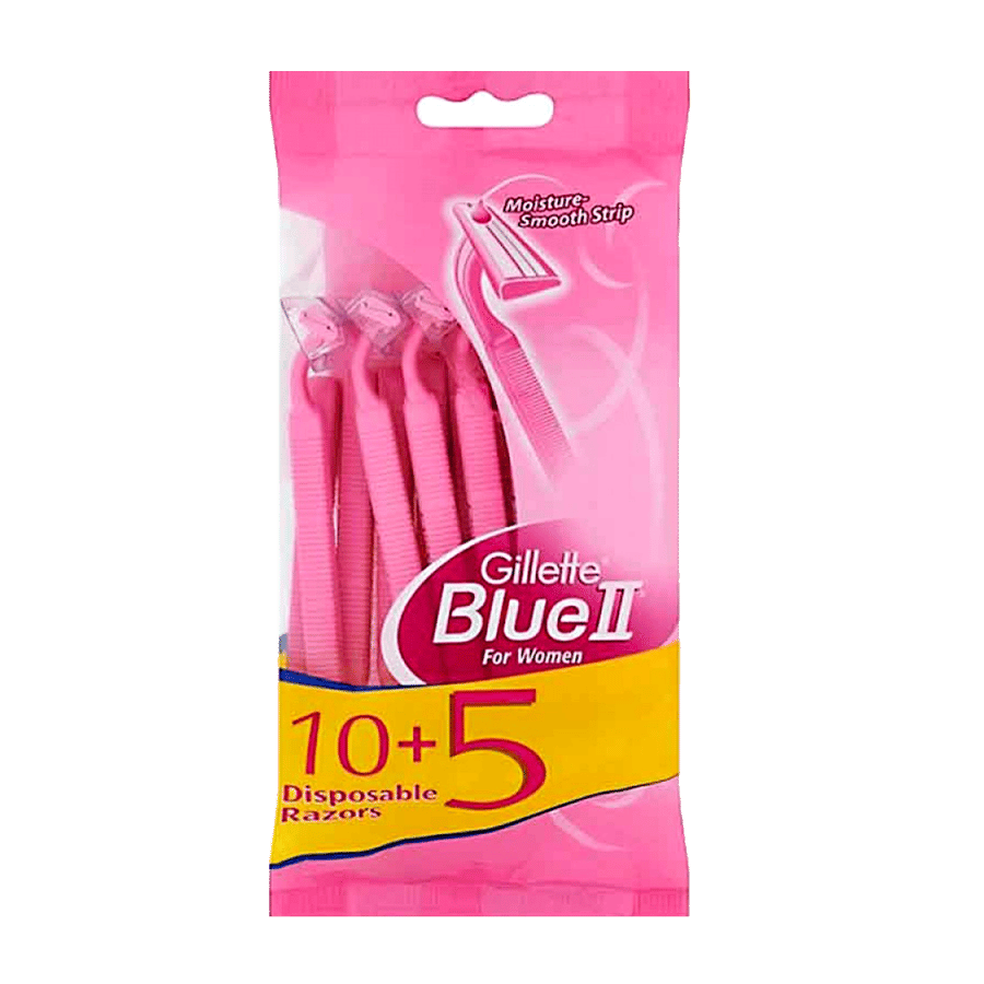شفرات حلاقة نسائية جيليت بلو من جيليت 10+5