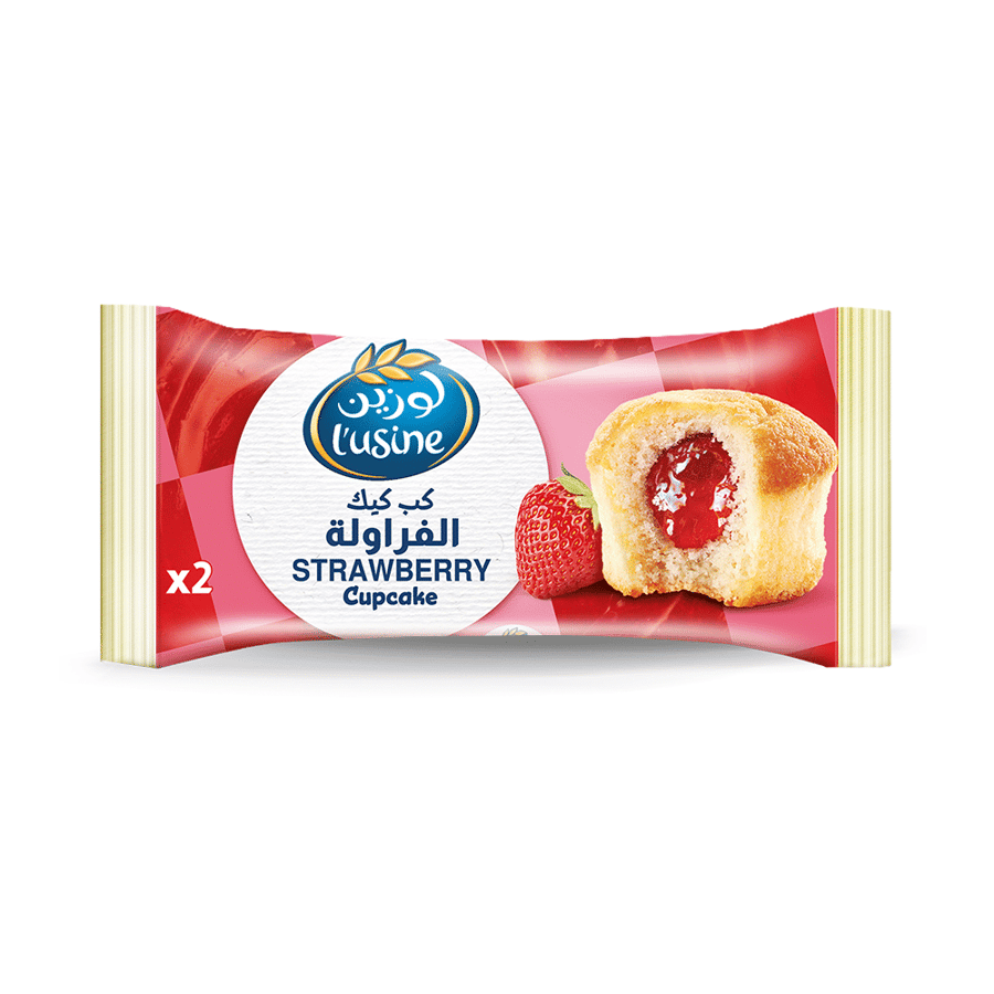 لوزين كب كيك الفراولة 60 جرام