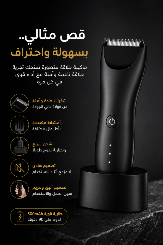 ماكينة حلاقة الاحترافيه للمناطق الحساسة