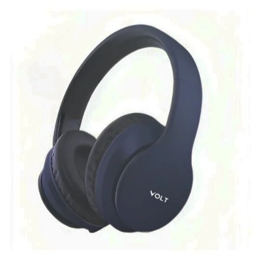 Wireless Bluetooth over-ear headphones with noise isolation feature - VOLT VL-BH905 black color