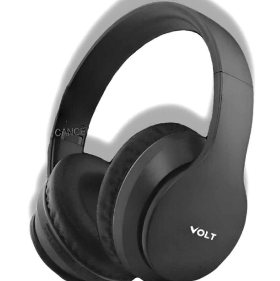 Wireless Bluetooth over-ear headphones with noise isolation feature - VOLT VL-BH905 black color