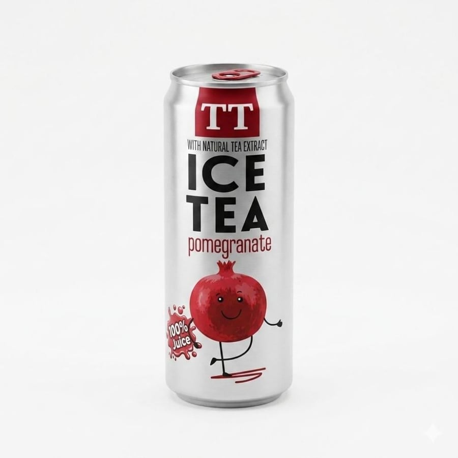 TT Ice Tea Pomegranate شاي مثلج نكهة رمان