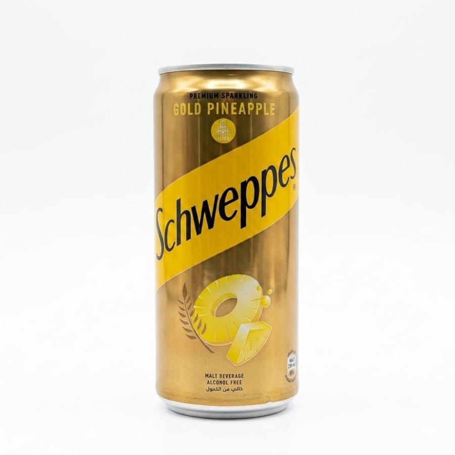 ( Schweppes Gold pineapple) شويبس اناناس