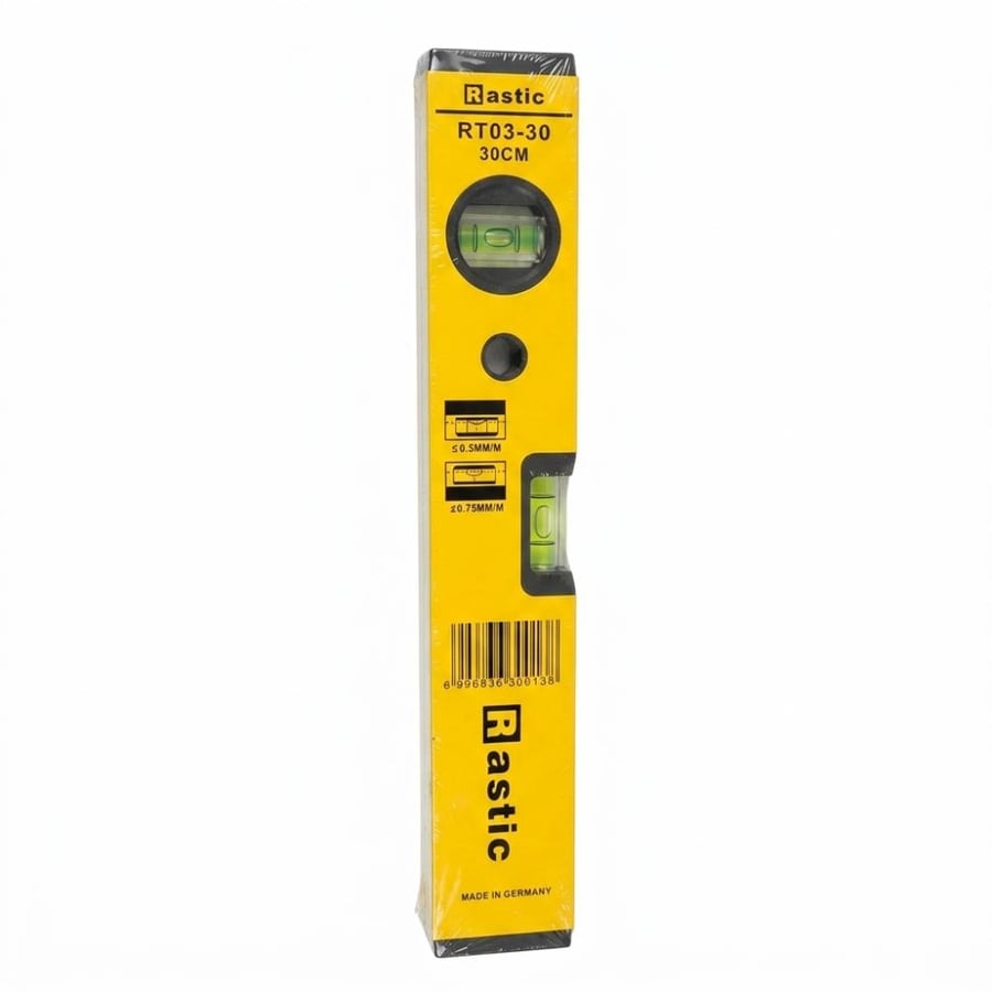 ميزان مائي أصفر مغناطيسي الماني German yellow magnetic spirit level 30CM