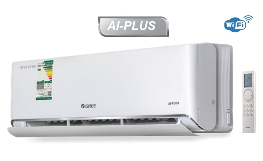 مكيف اسبليت جري أي بلس AI-PLUS انفرتر 24000 وحدة بارد GWC24AVEXF-S6DTA1H