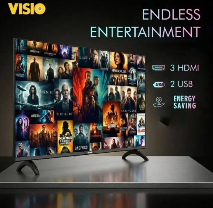 شاشة VISIO فيزيو 43 بوصة سمارت اندرويد - LED UHD 4K