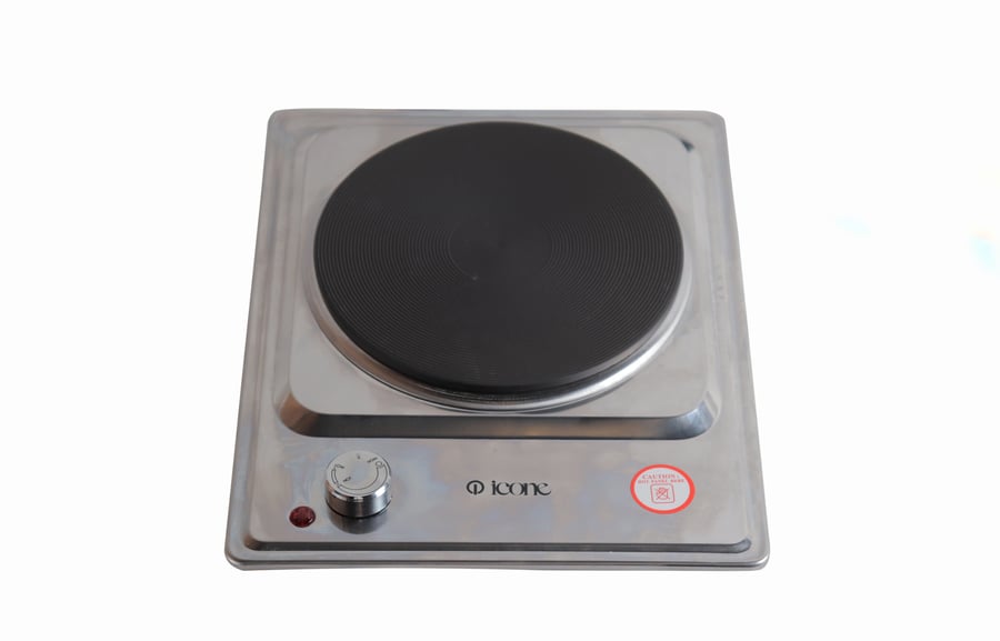 Electric Ikoon stove, 1 burner, stone, 1500 watts, model TH-02P