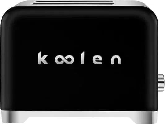 Double bread toaster Colin 780/930 watts automatic shut-off black model 800104016