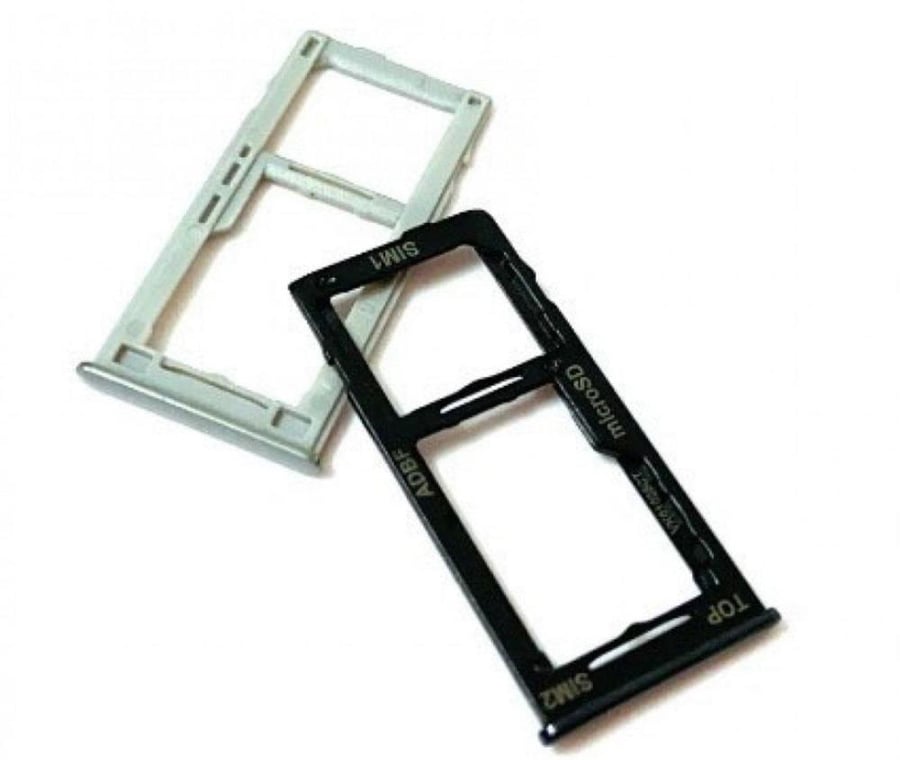 Samsung A21 SIM card tray insert