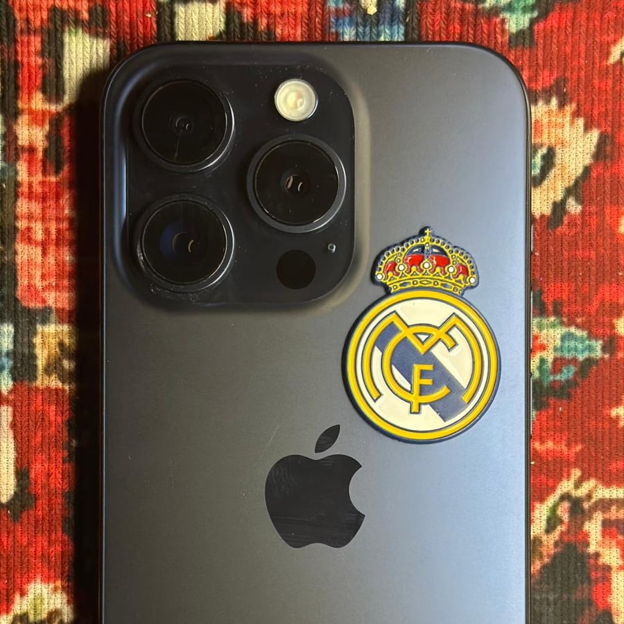 ستيكر معدني - ريال مدريد
