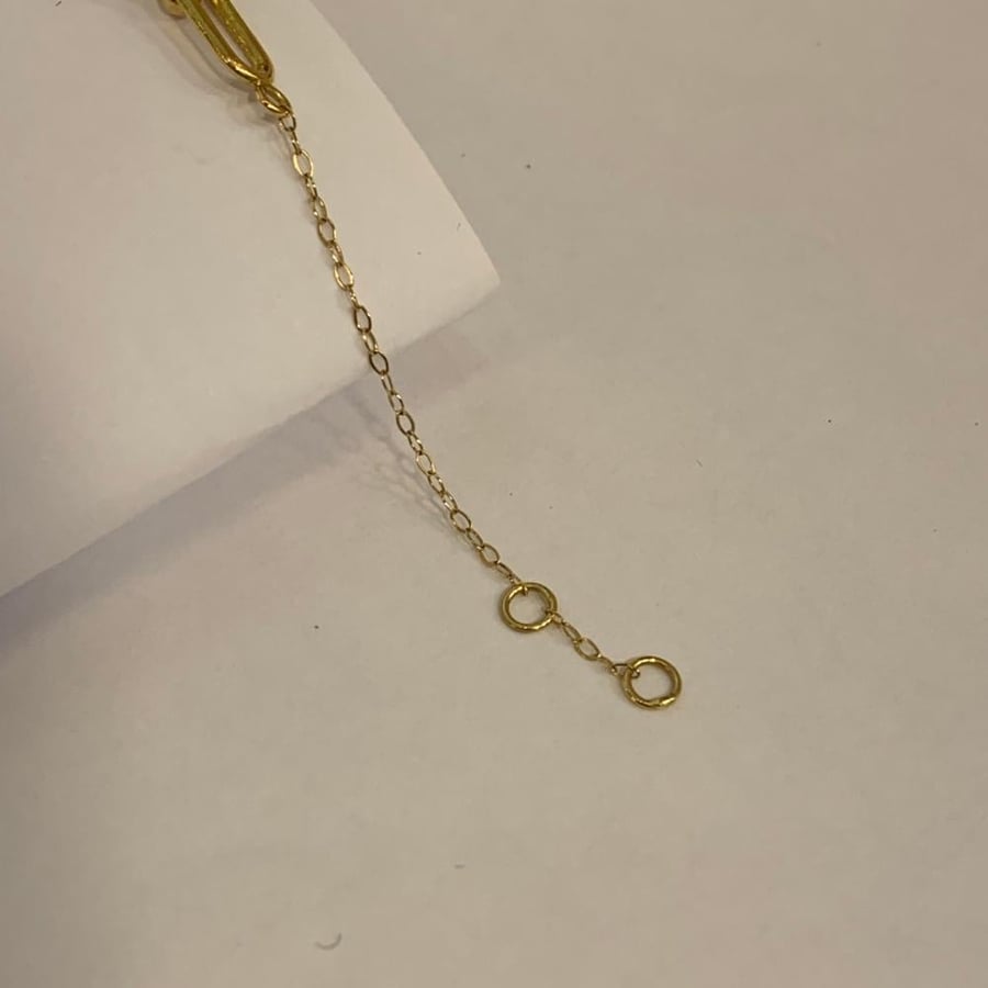 Italian bracelet, 18 karat, weight 4.63