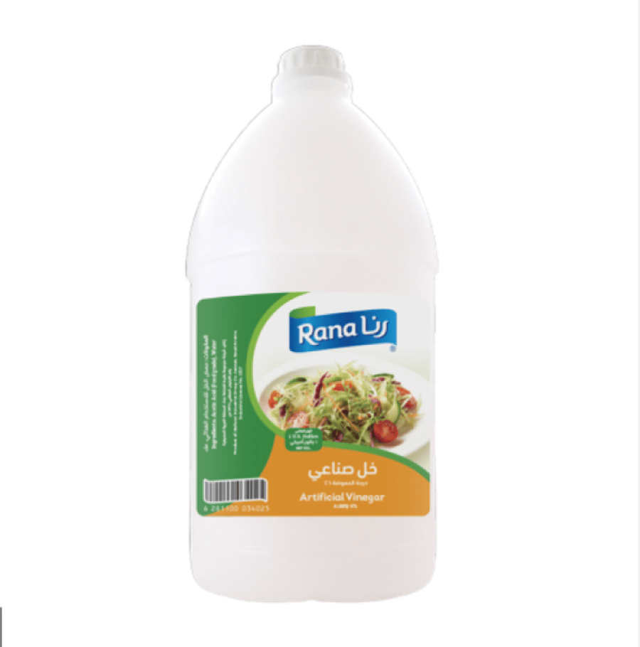 خل رنا  ابيض صناعي 3.8 لتر