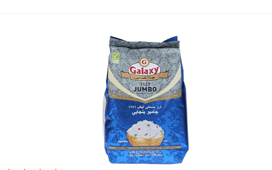 ارز بسمتي بنجابي جلاكسي 10 او 5