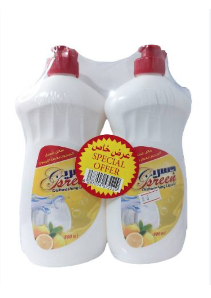 منظف صحون جسرين 2*500مل