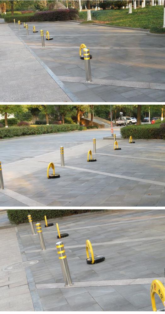 Parking barrier size 45 cm + batteries