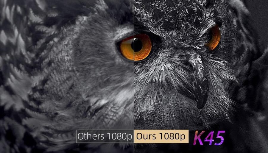 بروجكتر ذكي بوضوح 1080x1920p native - 5500lumen. Byintek