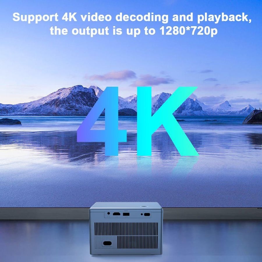 بروجكتر ذكي بوضوح HD 720X1280 Native