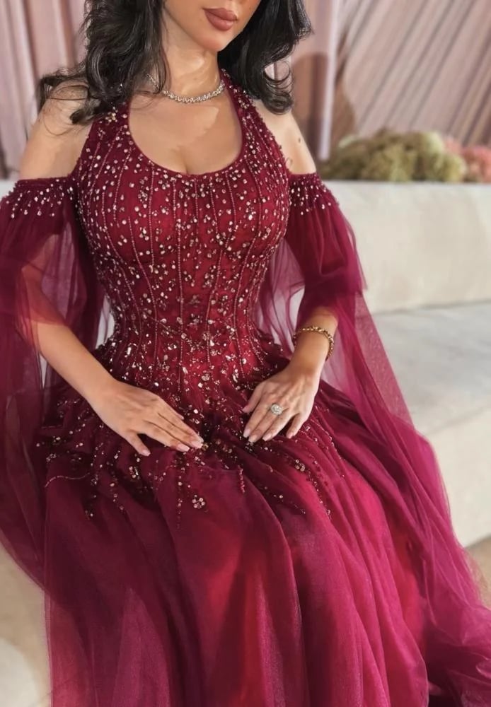 فستان سهرة راقي