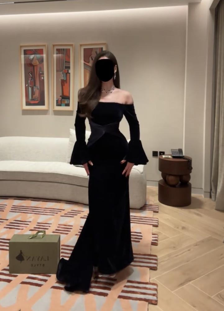فستان سهره مخمل
