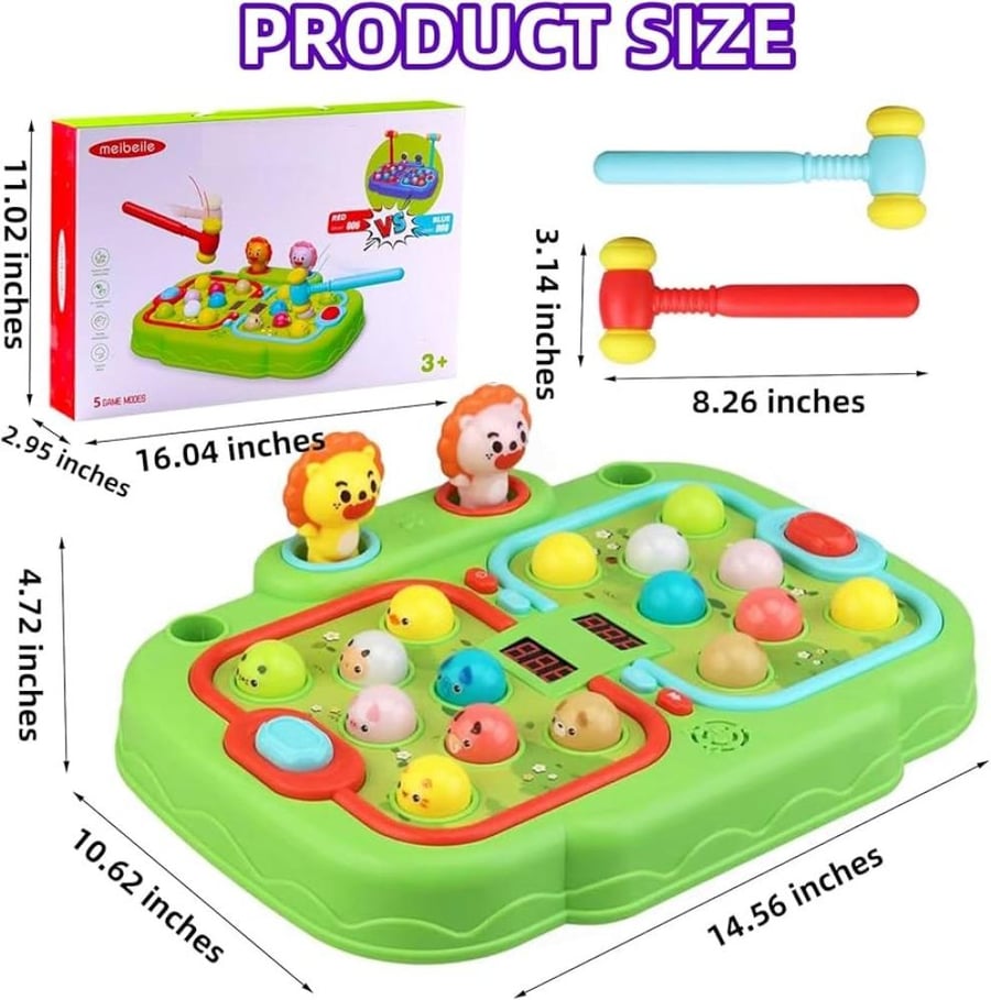 لعبة اضرب الخلد التنافسية