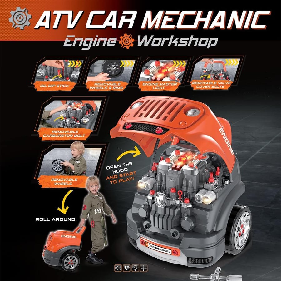 لعبة ميكانيكي السيارات ATV