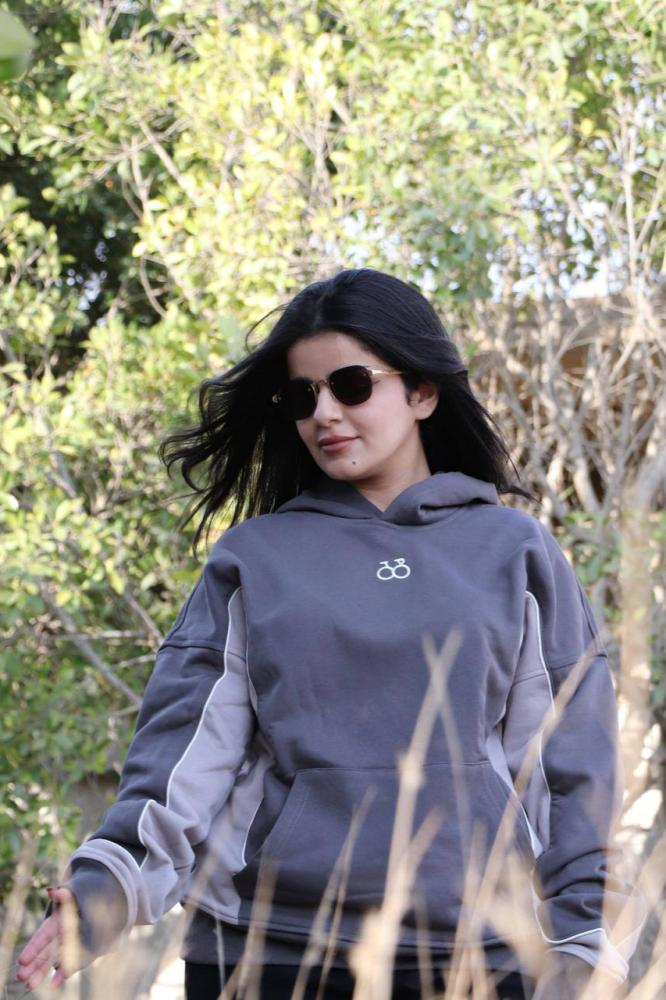 Gray hoodie