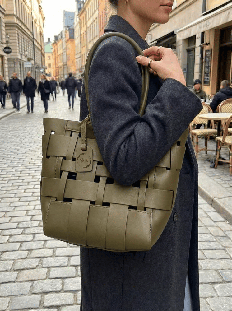 Imperial Tote — Olive (زيتي)