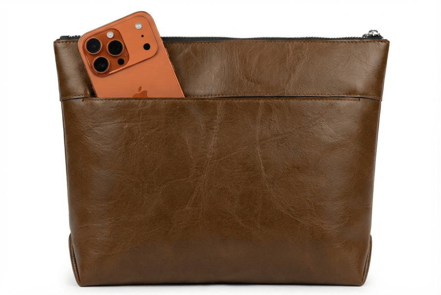Essential Pouch — Terra (بني كلاسيك)