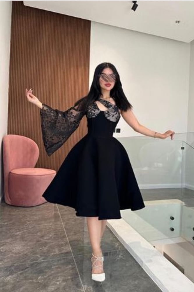 فستان "ليلة الغموض" الباريسي