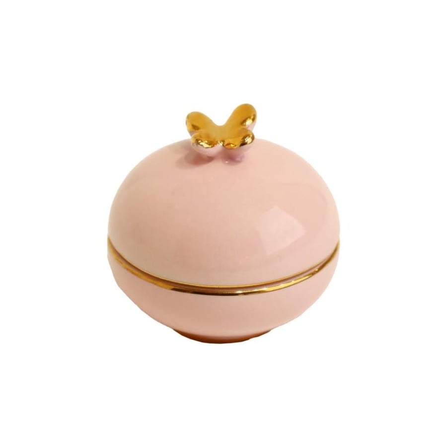 Luxury ceramic perfume in pink and gold color 20ml