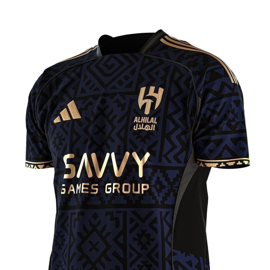 تيشيرت الهلال بتصميم خاص