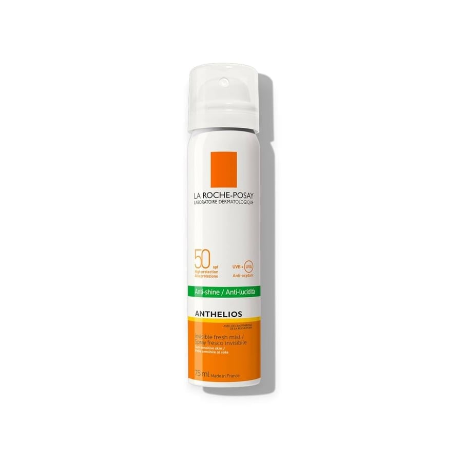 لاروش بوزيه أنثيليوس بخاخ شفاف SPF 50 حماية الوجه من الشمس 75مل