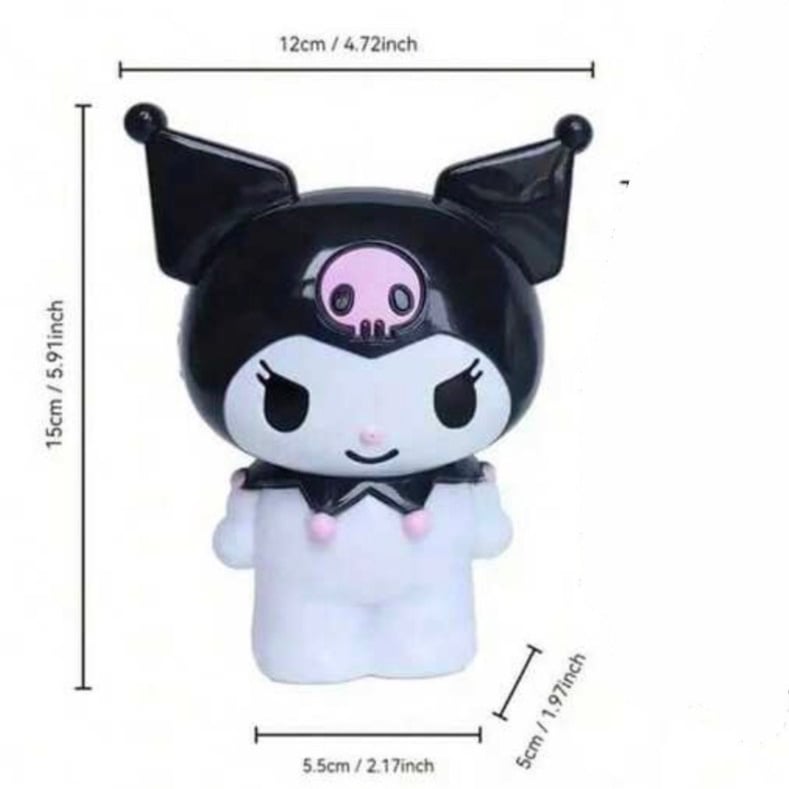 Small kuromi Vase with Bots Plant