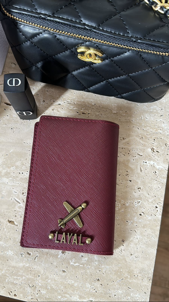 كفر جواز + طائرة+ اسم