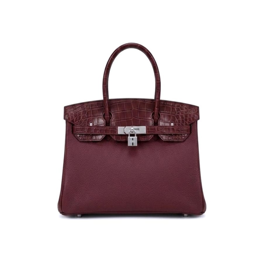 Birkelle Elite Crocodile- burgundy