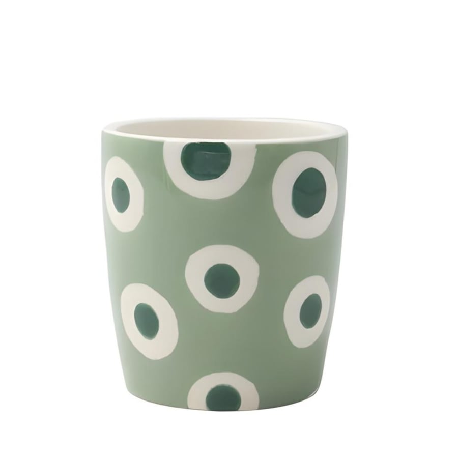 Valentina Mug - Green Dots