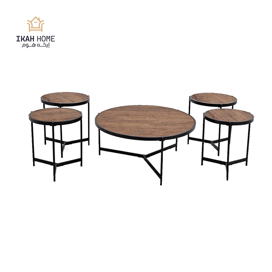 Modern 5-piece tea table set
