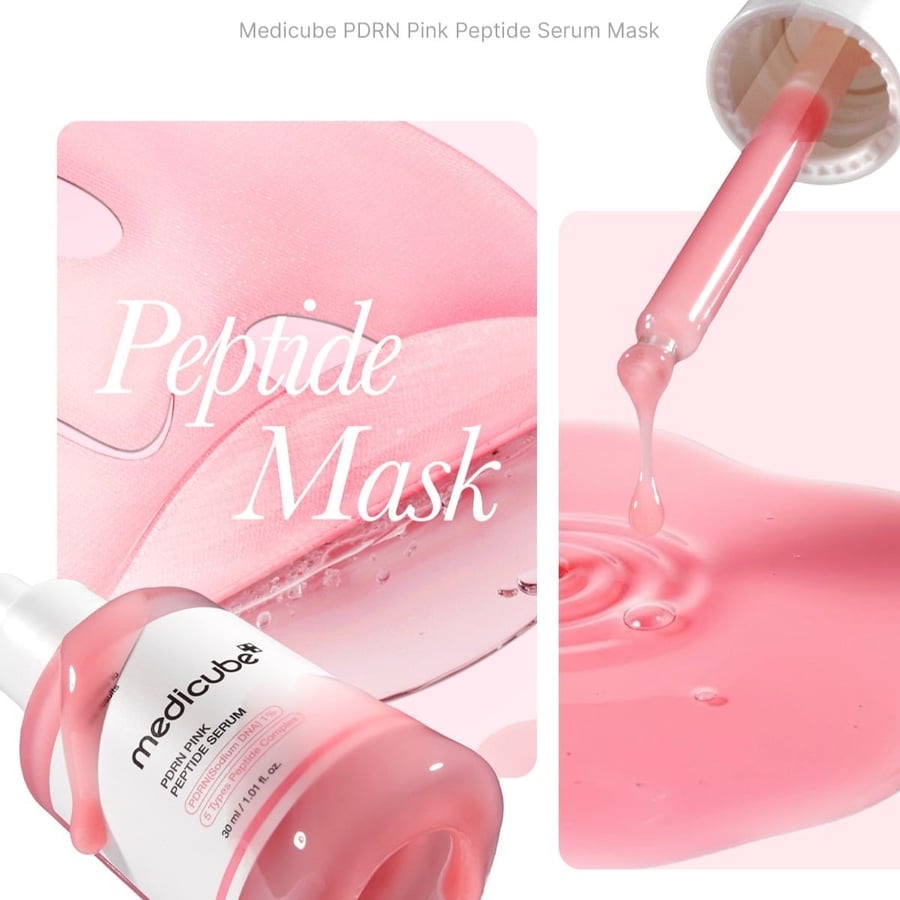 Medicube PDRN Pink Peptide Serum Mask (10 Sheet)