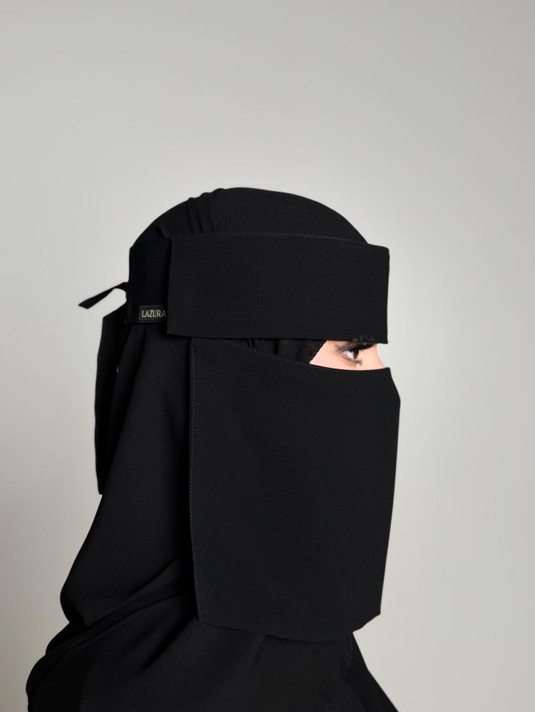 نقاب بردة قصير