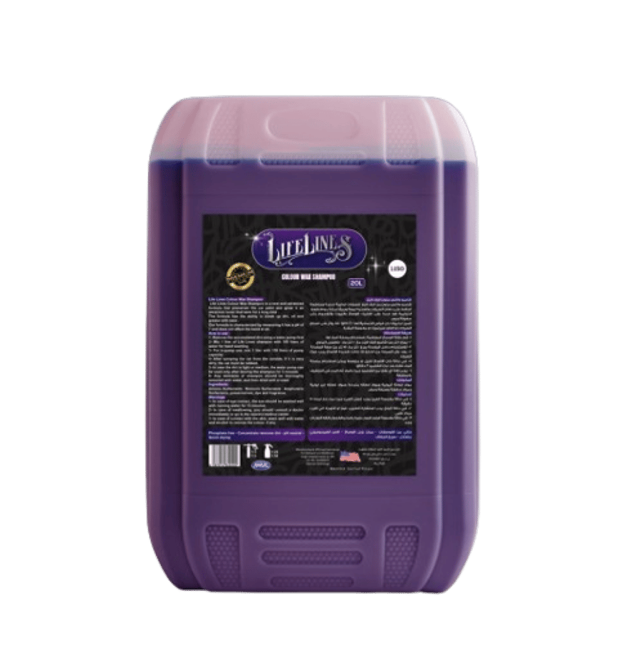 Life Lines purple shampoo and wax 20 liters