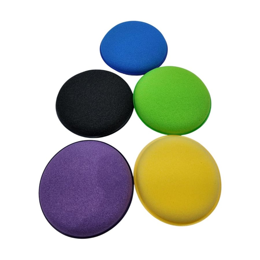 Colorful round sponge 10 pieces