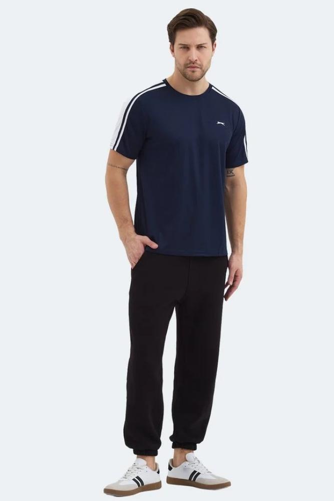 Slazenger تي شيرت رجالي باللون الرمادي من REWIND